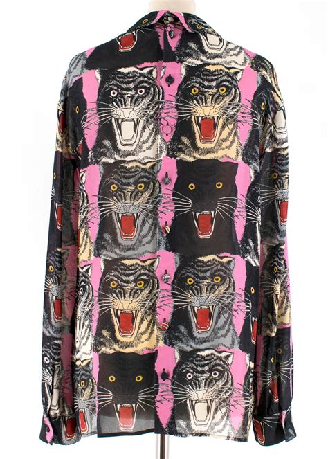 gucci tiger blouse